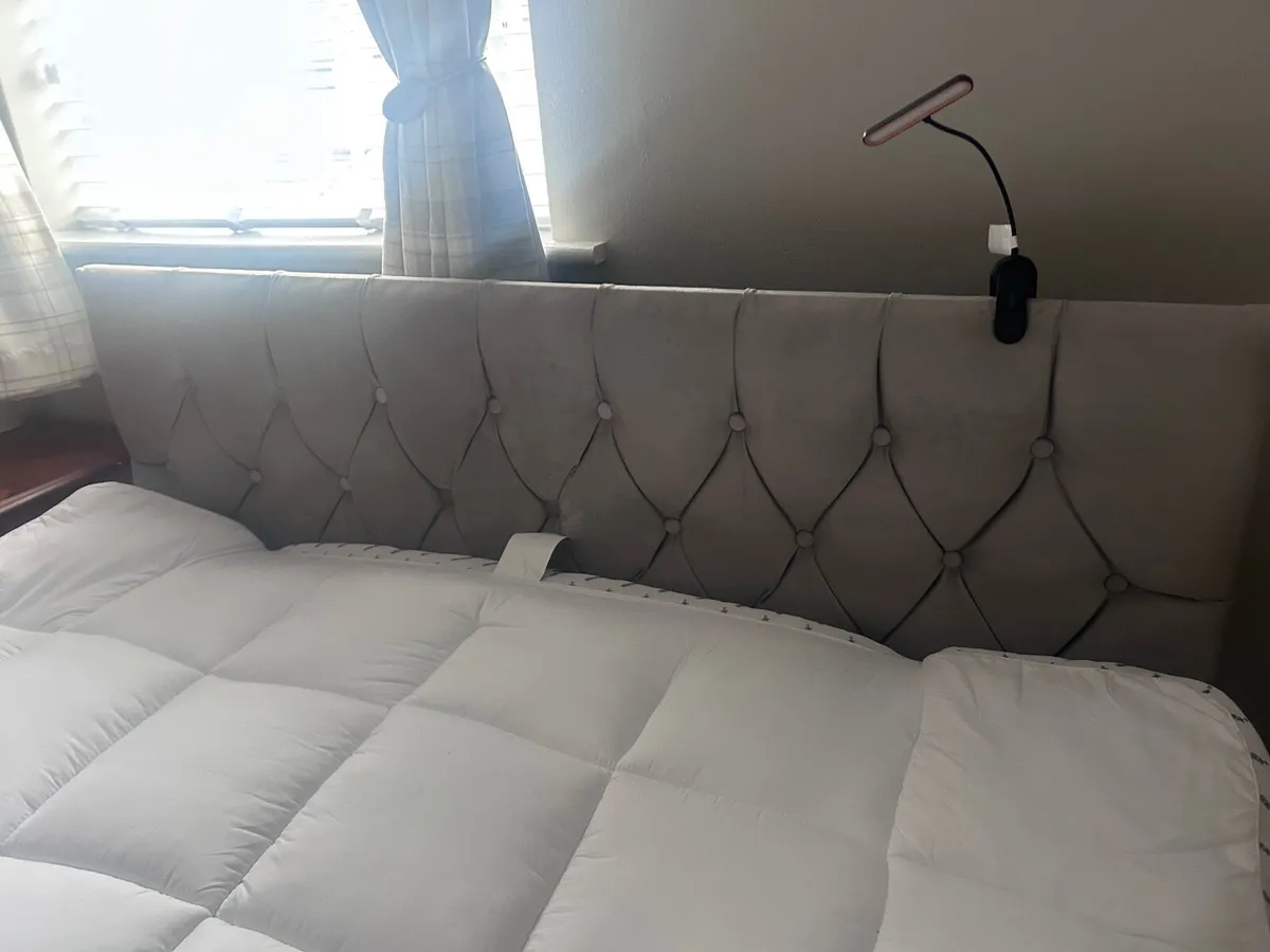 Divan Bed frame  and mattress - Image 3