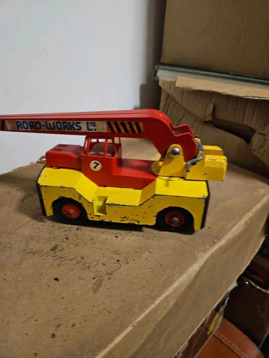 Vintage Triang Pressed Steel Crane - Image 4