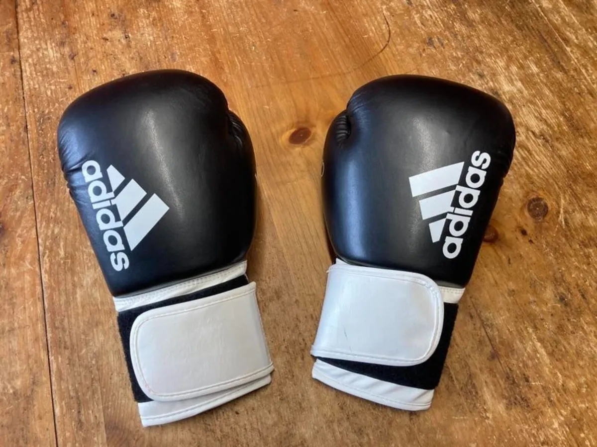 Adidas Hybrid 100 Boxing Gloves - Clean & Ready - Image 1