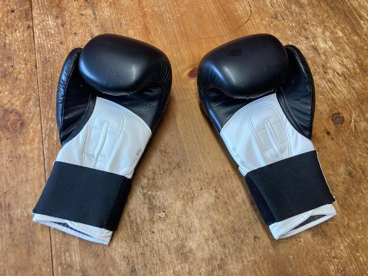 Adidas Hybrid 100 Boxing Gloves - Clean & Ready - Image 2