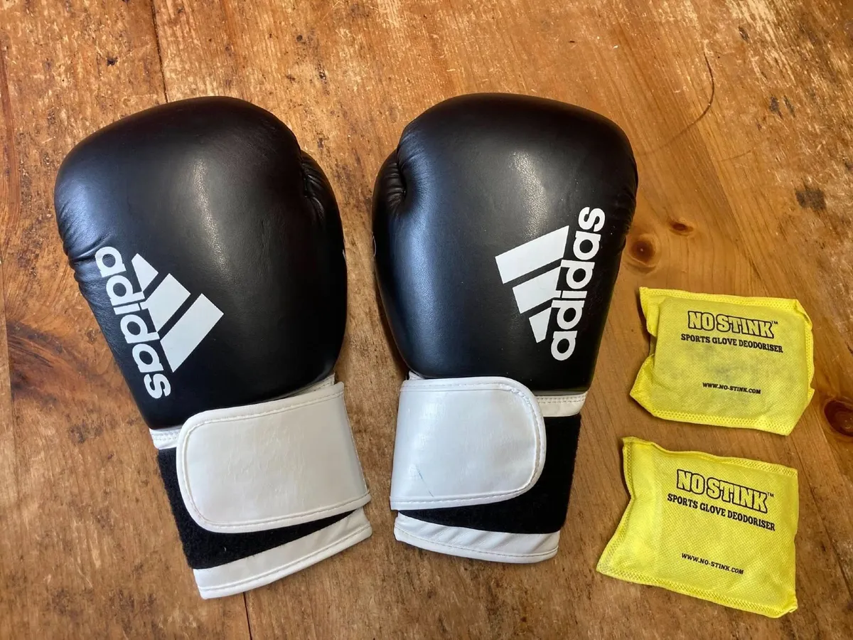 Adidas Hybrid 100 Boxing Gloves - Clean & Ready - Image 4