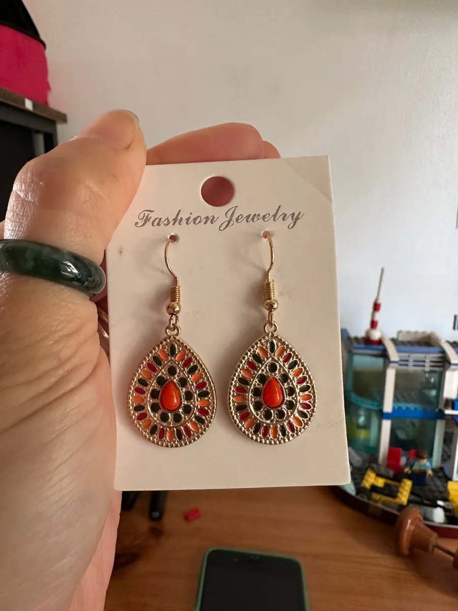 Boho/ Vintage Earrings - Image 2