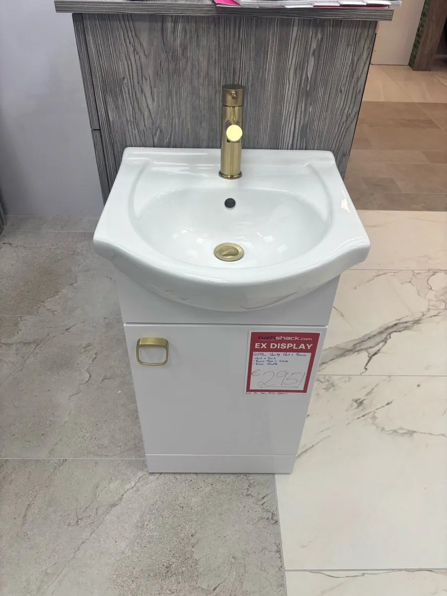 Bathshack ExDisplay 45cm Vanity Unit - Image 1