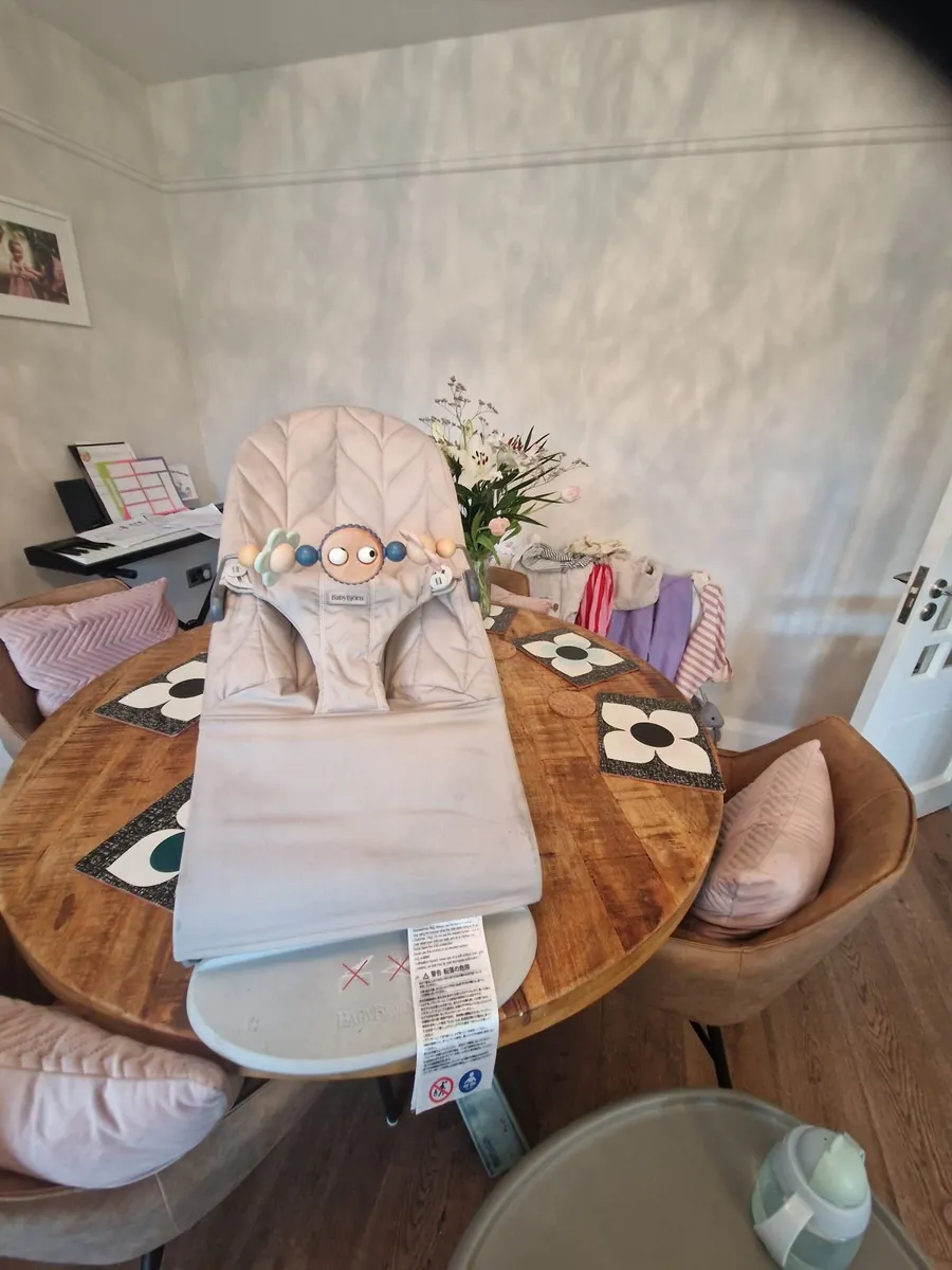 Baby bjorn bouncer & toy bar - Image 1