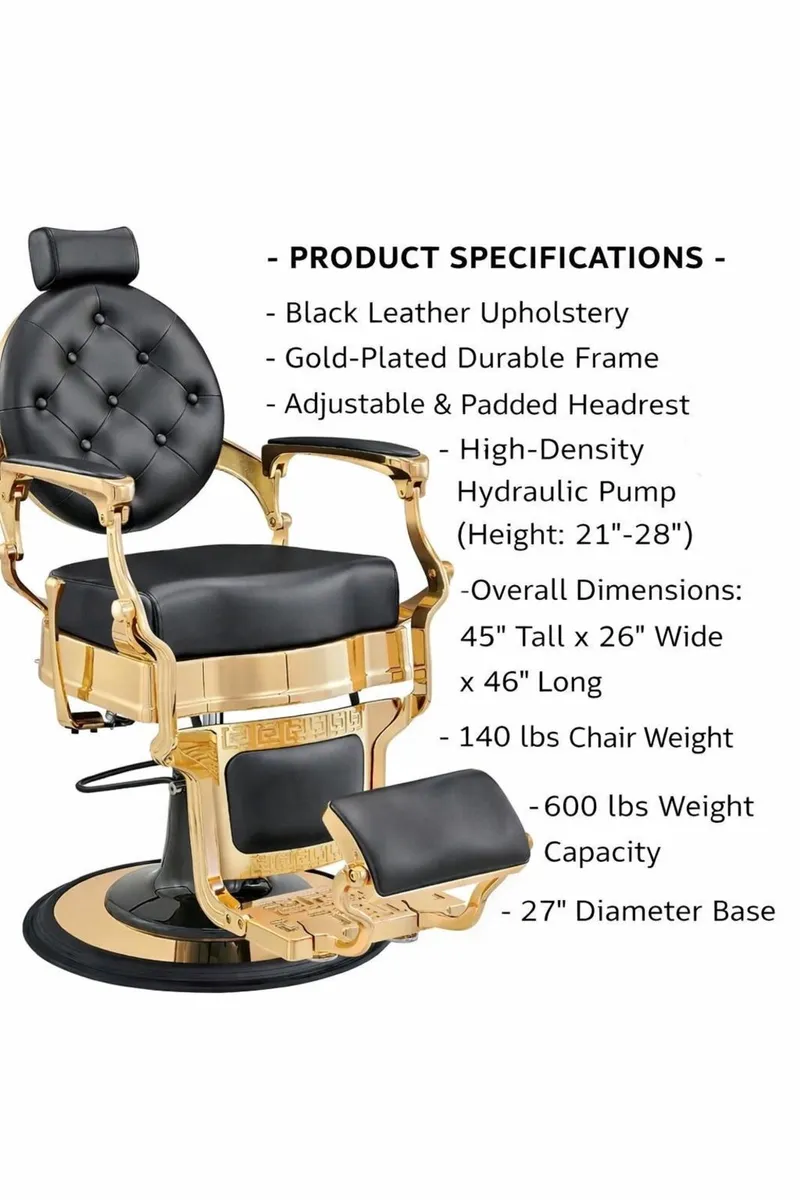 Barber chair - Image 1