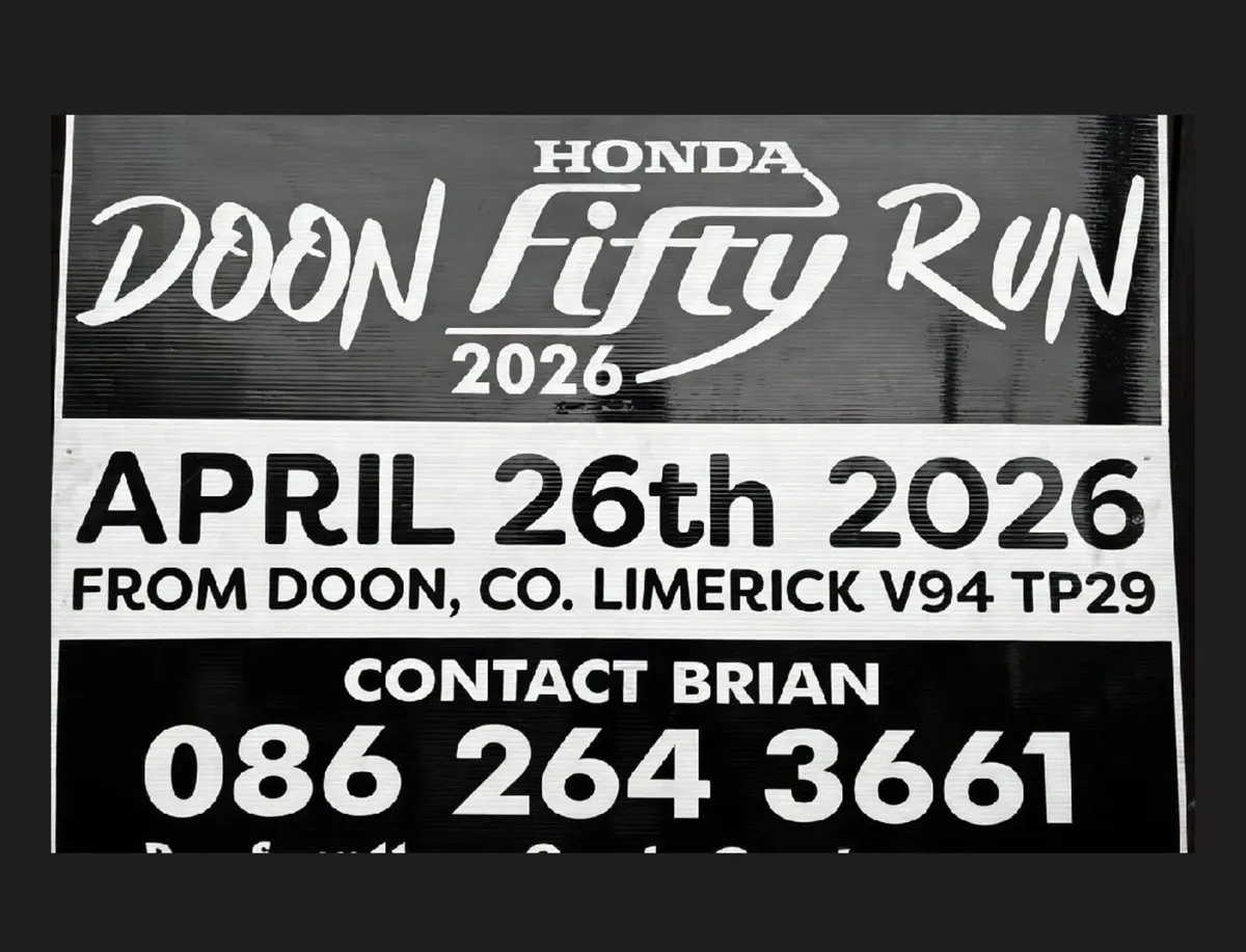 Honda 50 run - Image 1