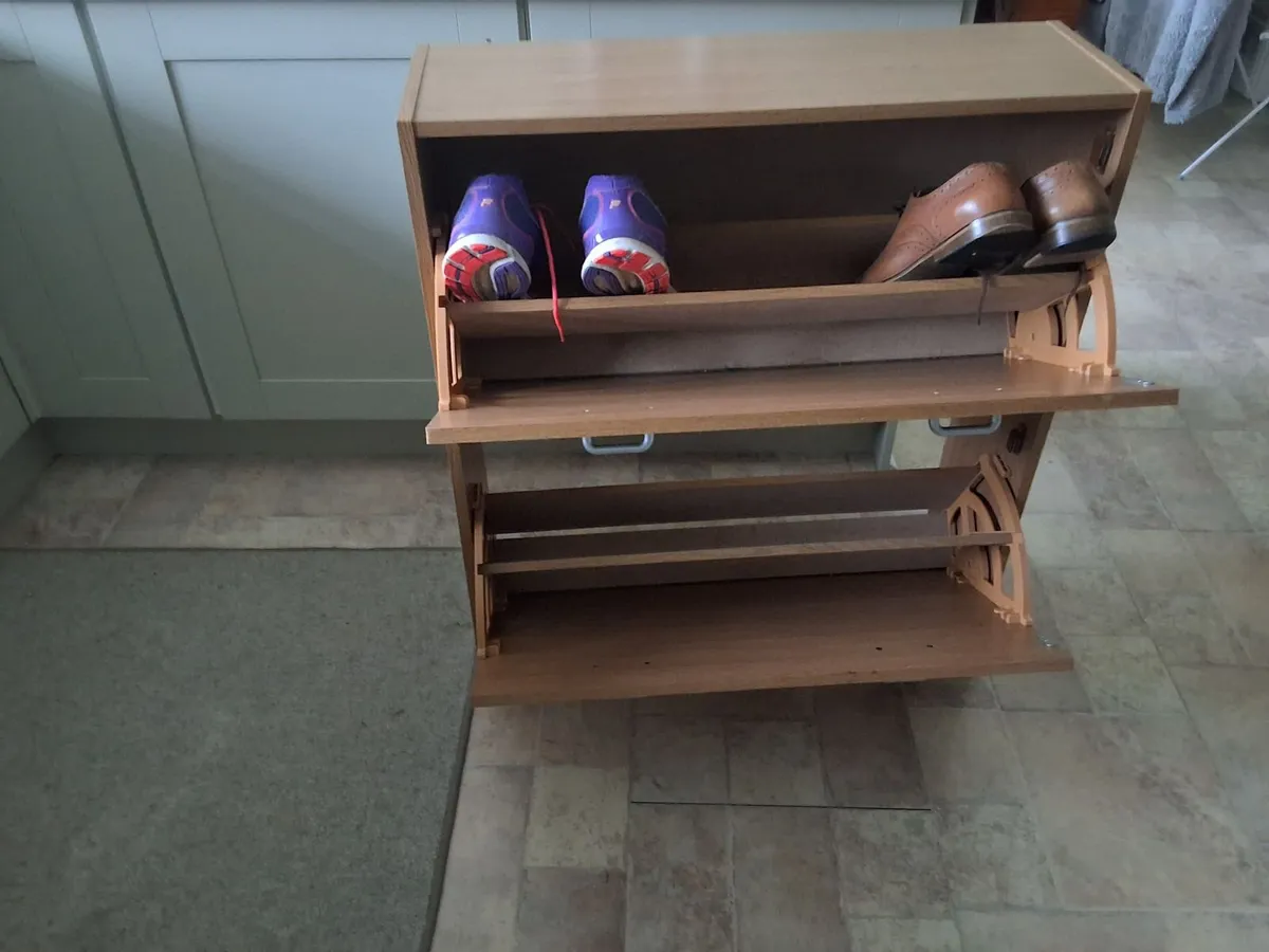 Cabinet shoe rack, - Image 2