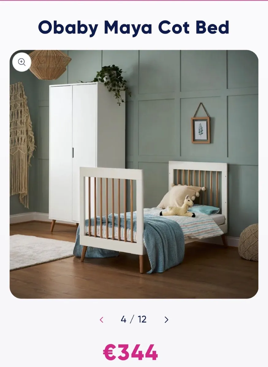Obaby cot - Image 3