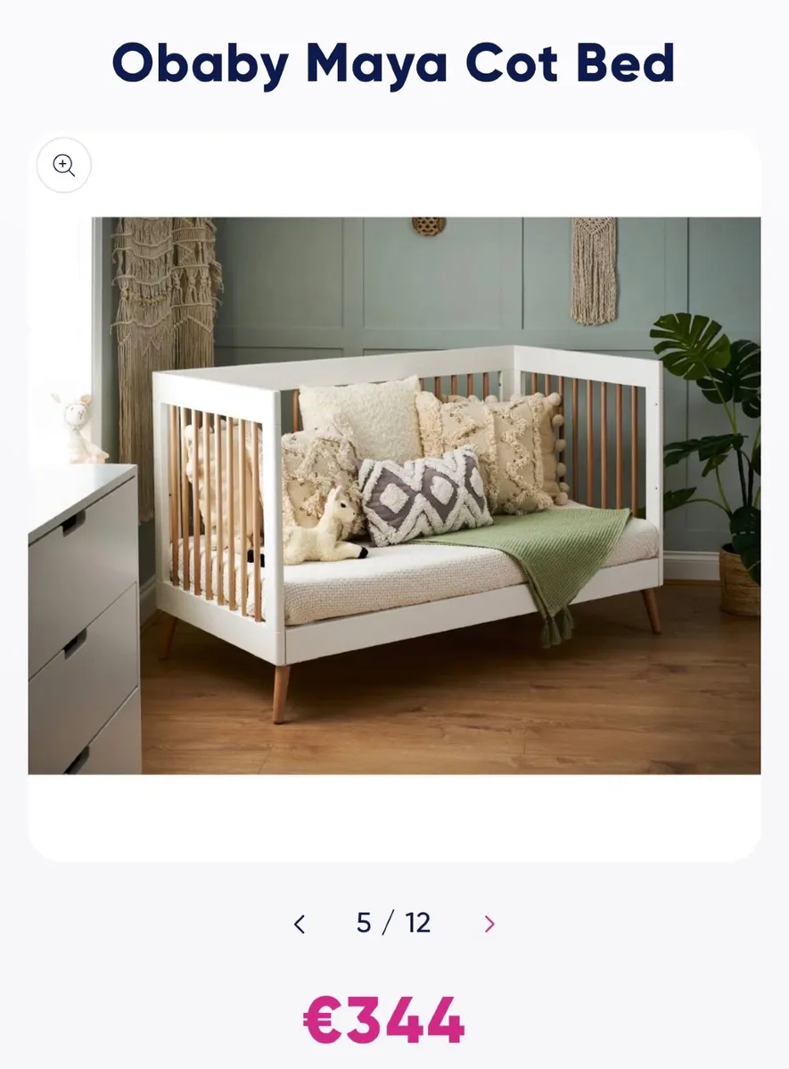Obaby cot - Image 4