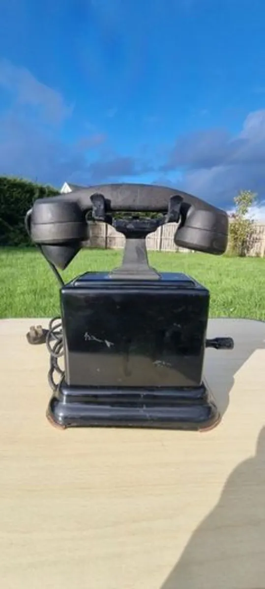 Vintage Swedish Crank Telephone - Ericson - Image 1