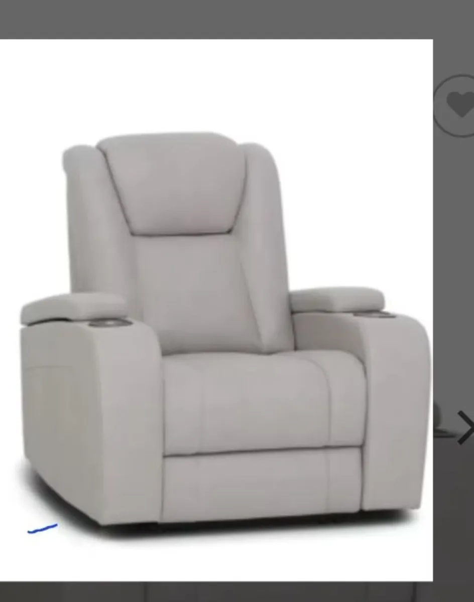 Jesse Electric Recliner Armchair - Image 1