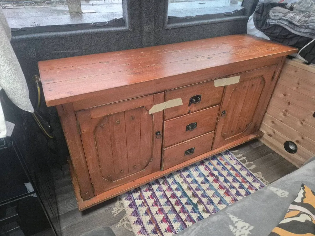 Rustic Solid pine dresser