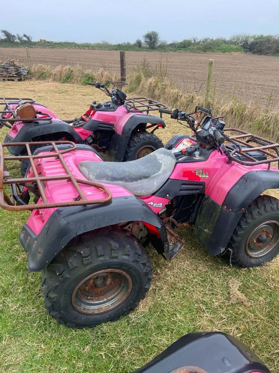 BREAKING SUZUKI 300 KINGQUAD for PARTS - Image 1