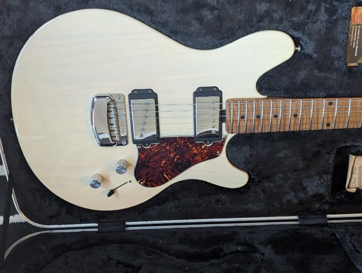 Ernie Ball Music Man James Valentine Signature Electric Guitar Trans Buttermilk - Image 4