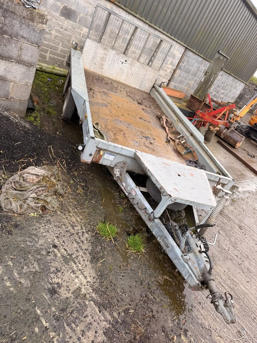 Ifor Williams plant trailer - Image 4