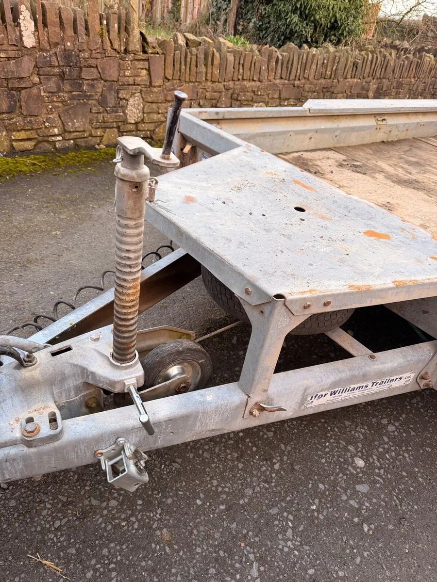 Ifor Williams plant trailer - Image 3