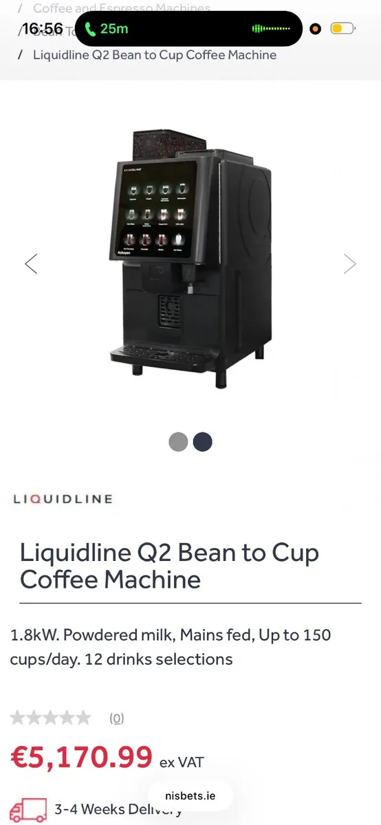 Looking for coffee machine hot/ice + hot choc