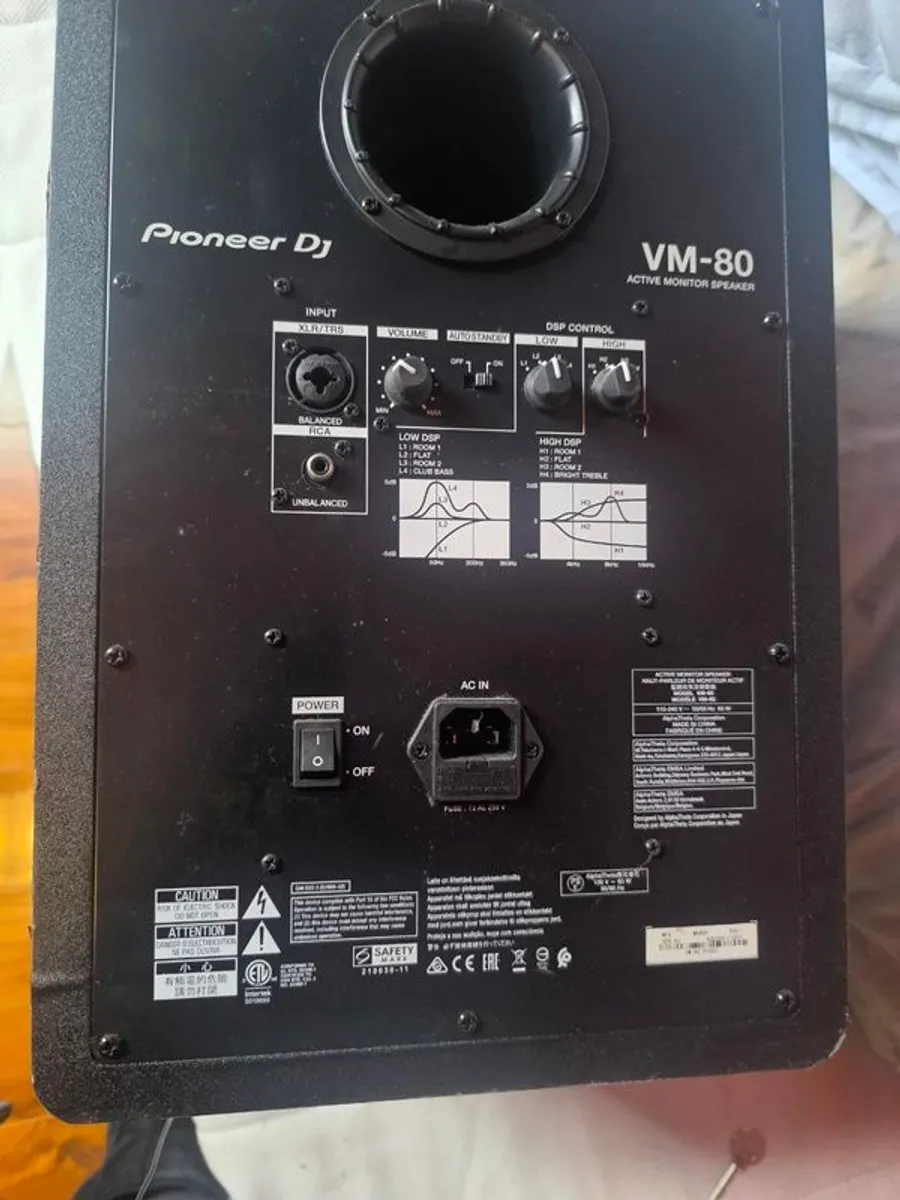 2 Pioneer dj speakers VM-80 - Image 2