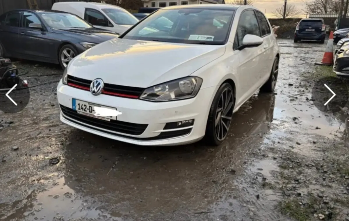 142 Vw Golf 1.6 Tdi Highline Drive Away Trade Sale - Image 2