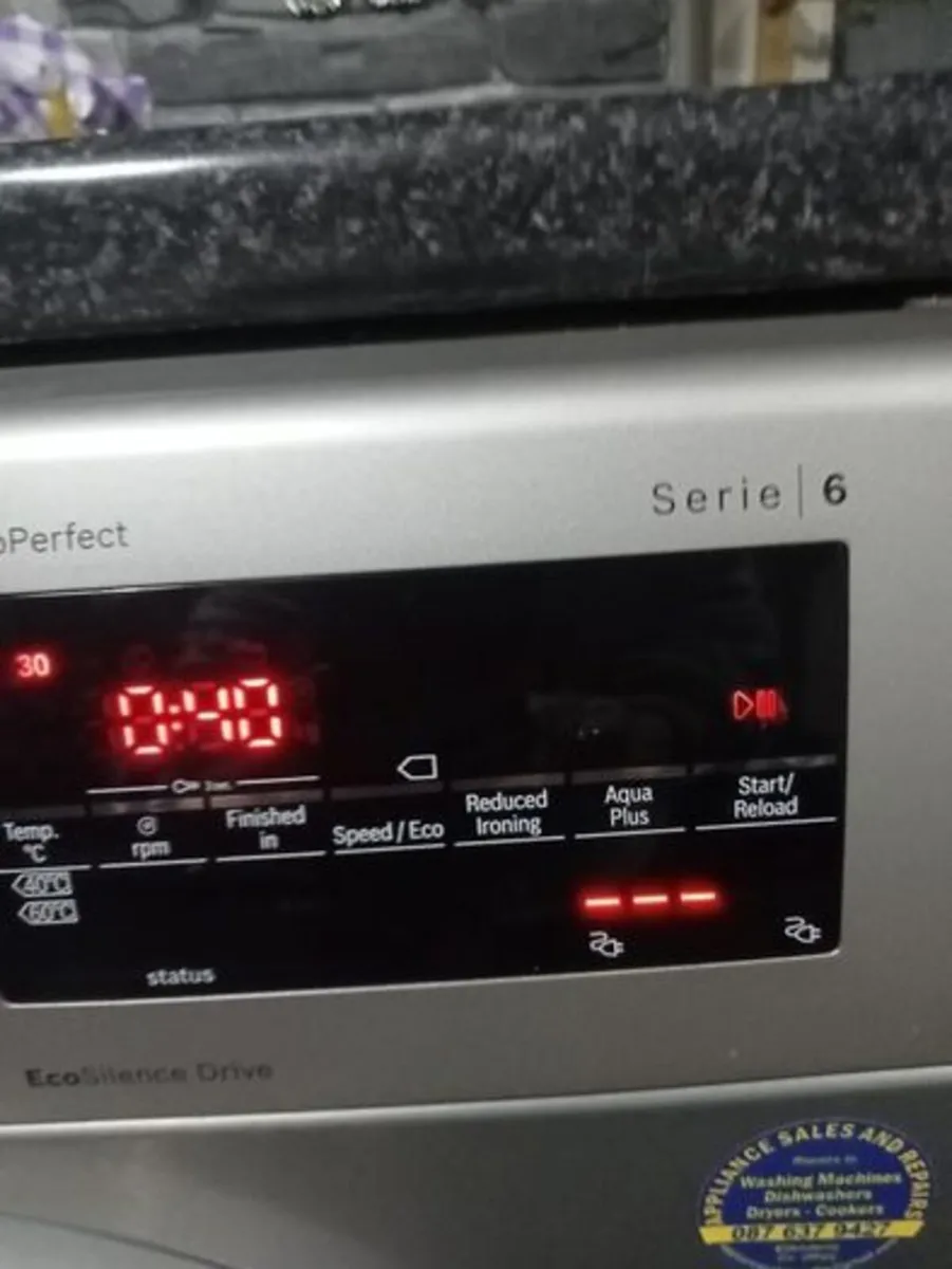 BOSCH WASHING MACHINE 10 KG - Image 2