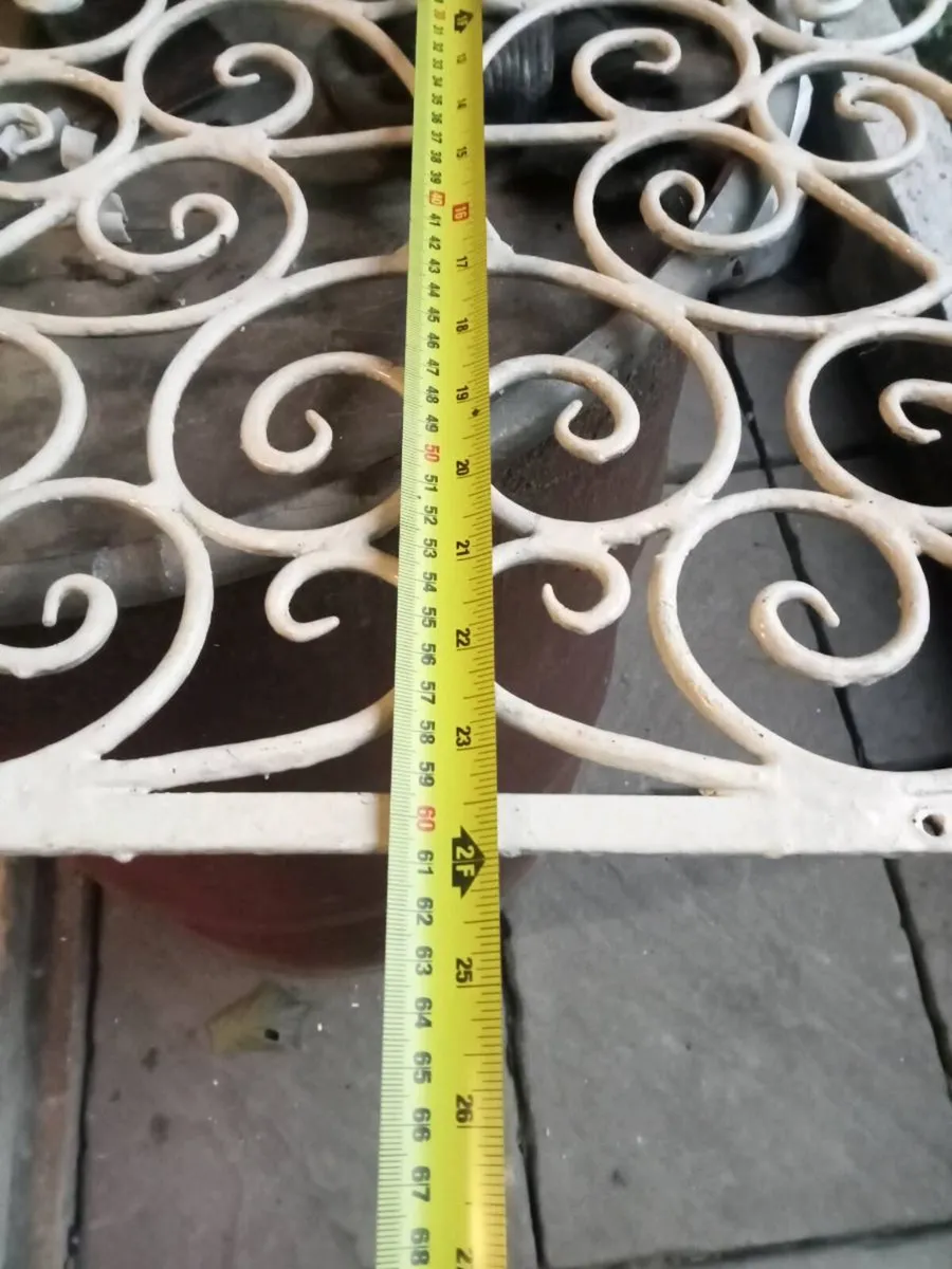 Old decovite iron work - Image 2