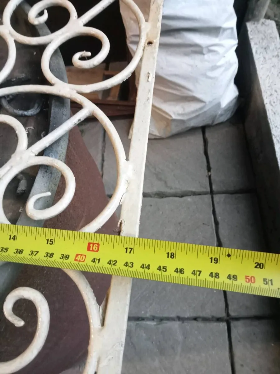 Old decovite iron work - Image 4