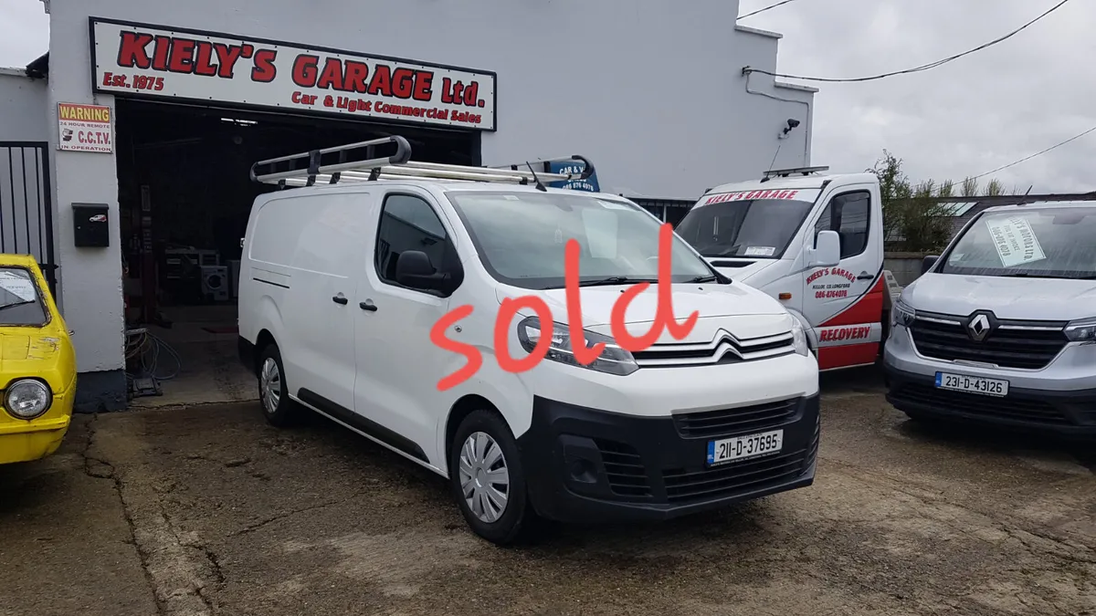 Citroen Dispatch 2021 lwb 130km vat invoice - Image 1