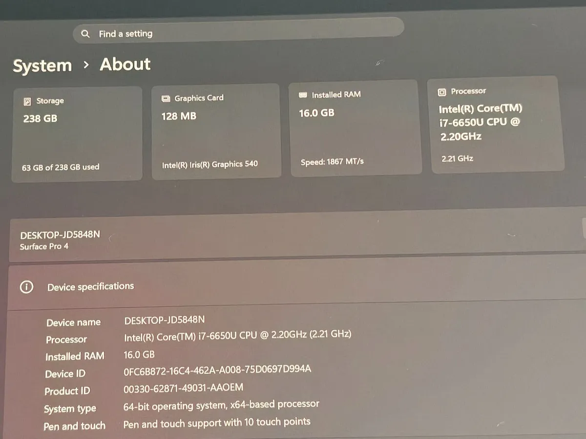 Microsoft Surface Pro 4 - excellent! - Image 2