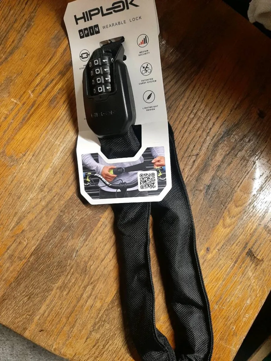 Bike lock hip lock spin new - Image 3