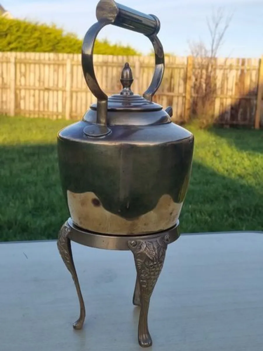 Vintage brass kettle - Image 2