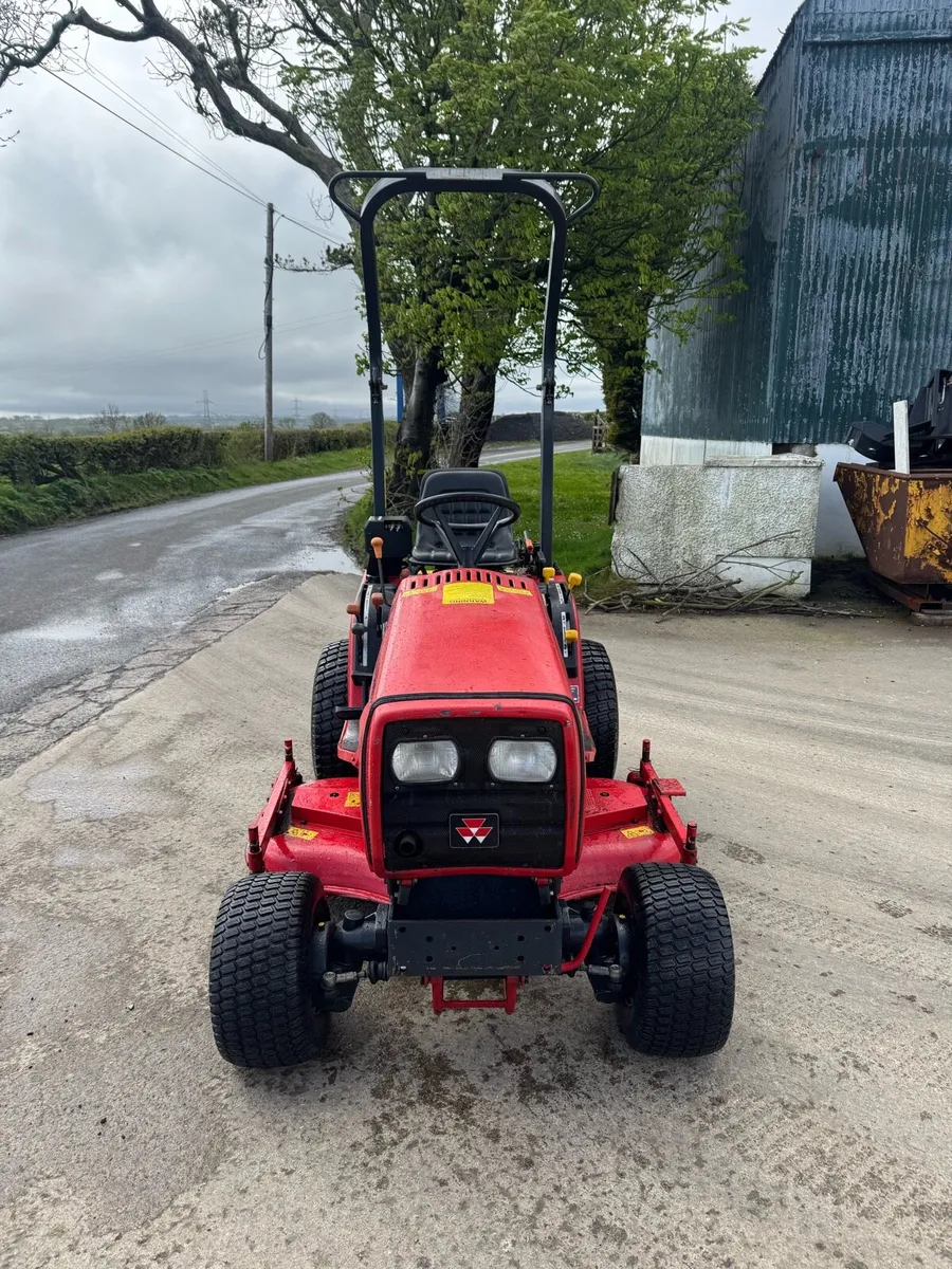 Massey Ferguson Compact Tractor with Lawn Mower - Image 3