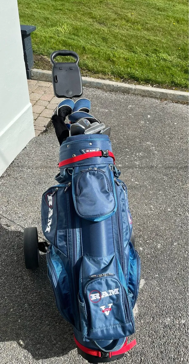 Golf Clubs, Bag and Trolley - Image 2