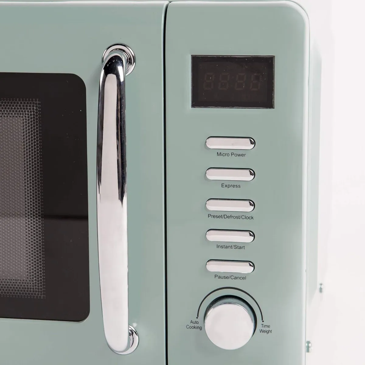 Cotswold Green Microwave Oven – 800W Retro Design - Image 4
