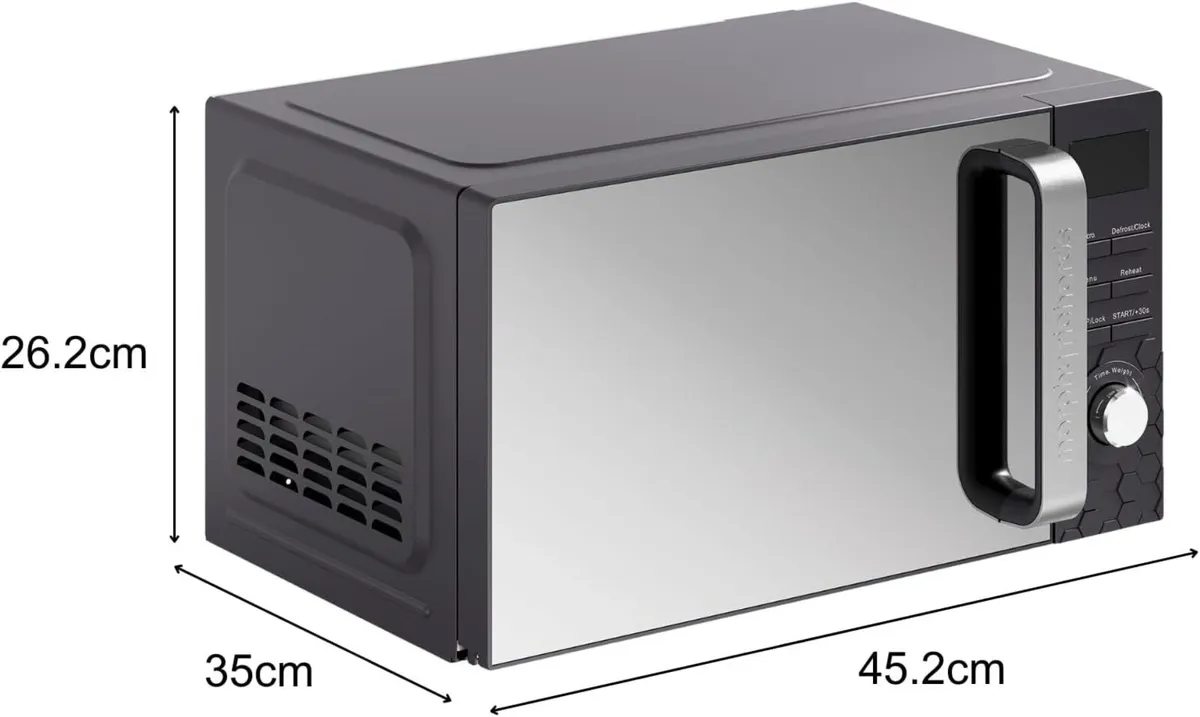 Cassini Digital Glass Microwave 20L Capacity 6 - Image 2