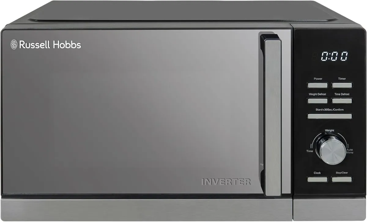 Digital Inverter Microwave 25 Litre 900W in Black - Image 1