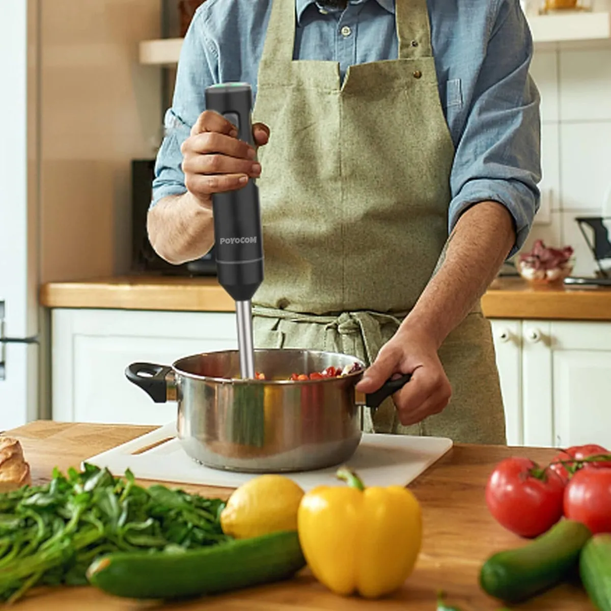 Cordless Variable Speed Hand Blender Immersion - Image 2