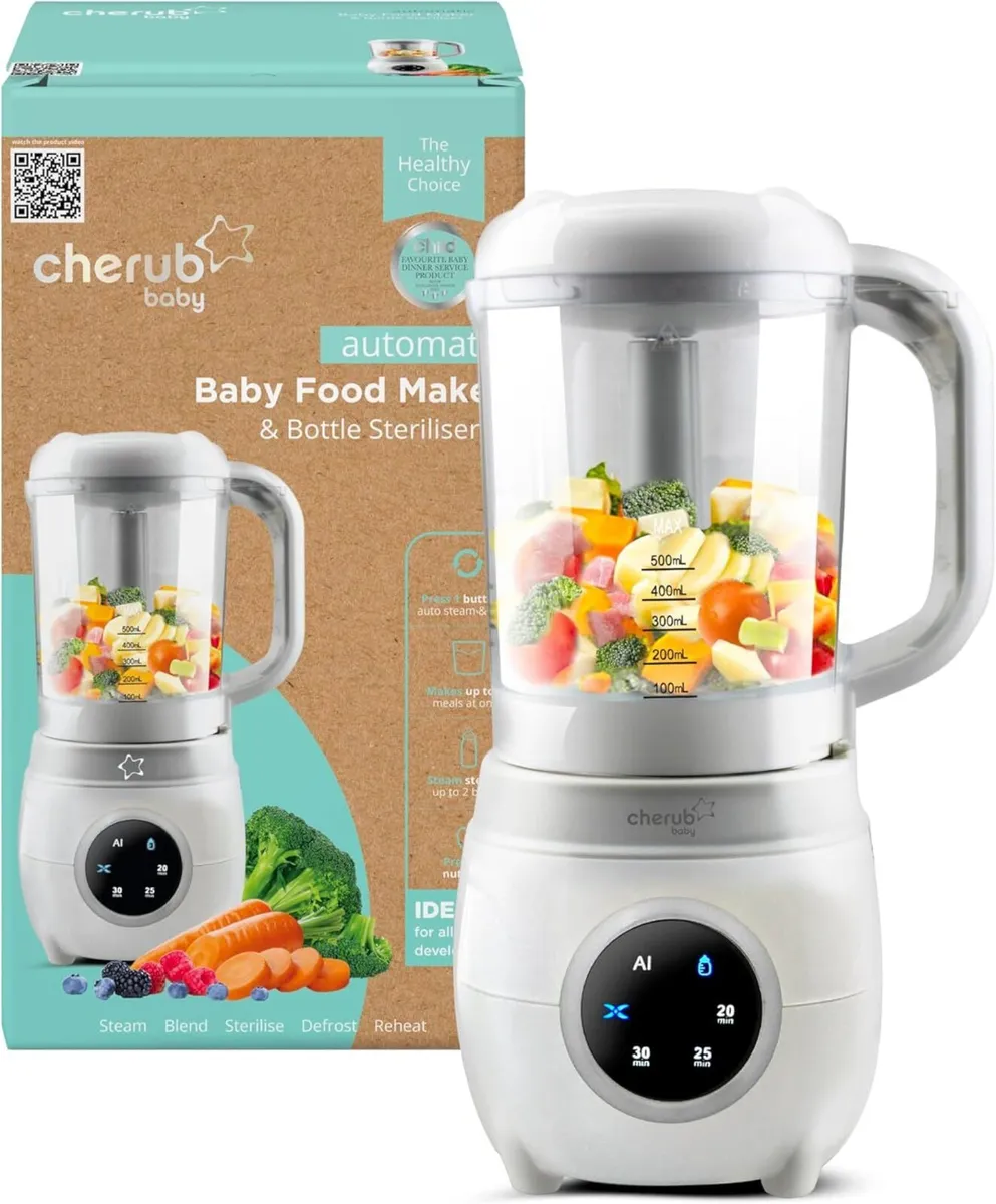 Automatic Baby Food Maker 4-in-1 AI-Powered - Image 1