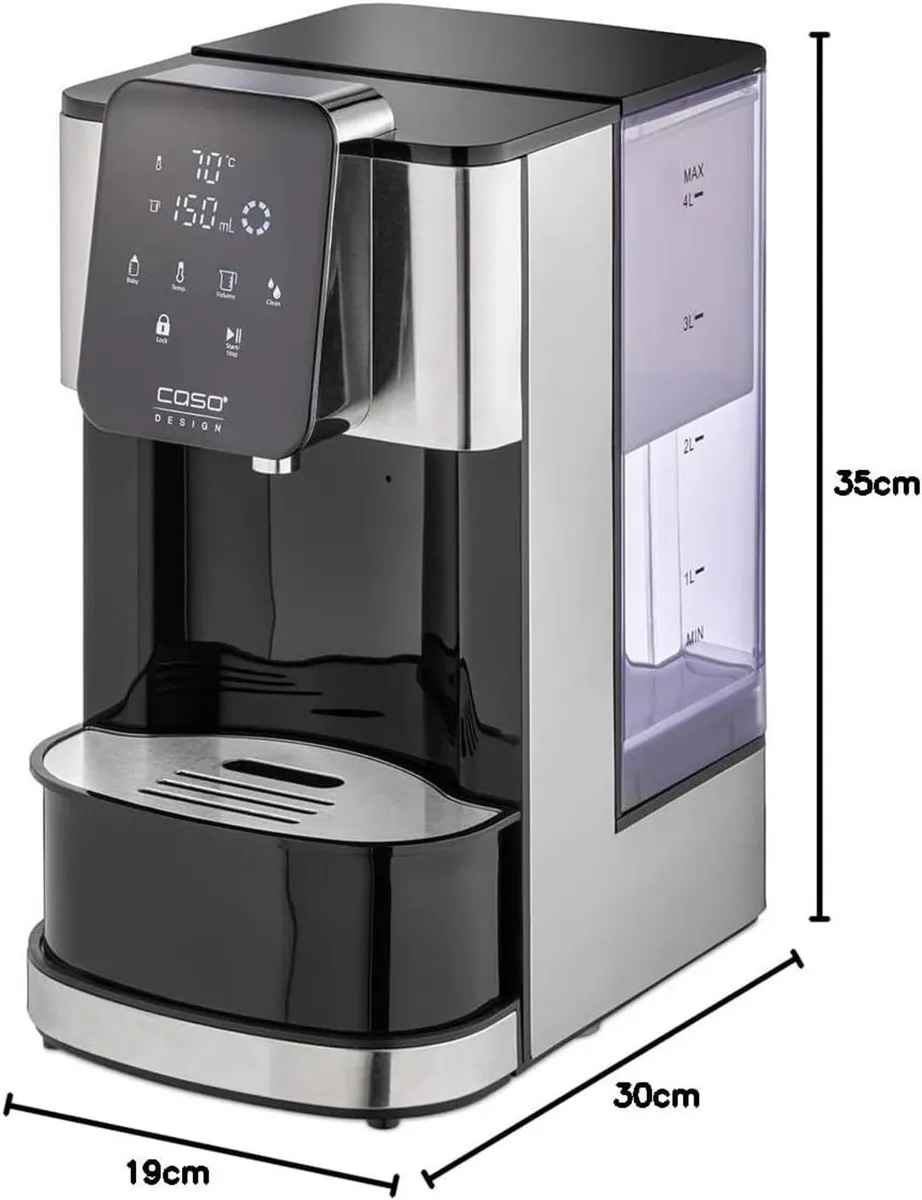 HW Turbo XL Hot Water Dispenser for Home 4L - Image 3