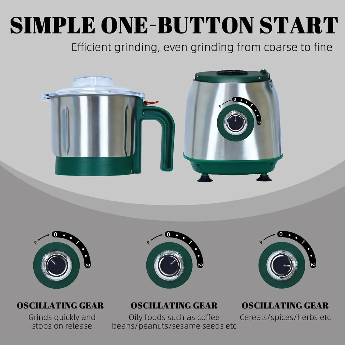 Versatile Kitchen Grinder 500W Electric Mill - Image 4