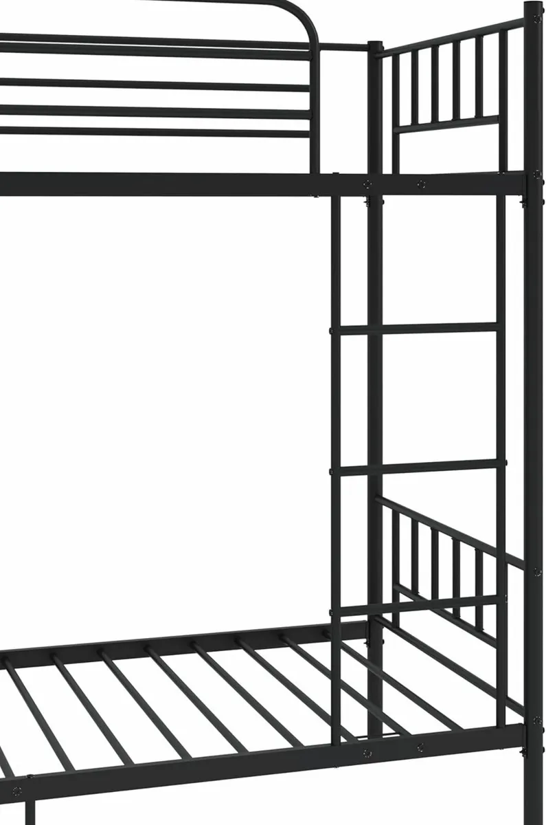 3FT Double Bunk Bed Metal Frame Doube Over Size - Image 4