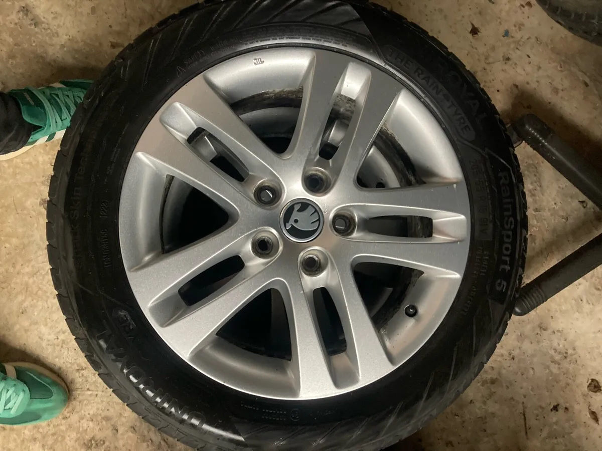 Skoda alloys 16” 5x112 - Image 1