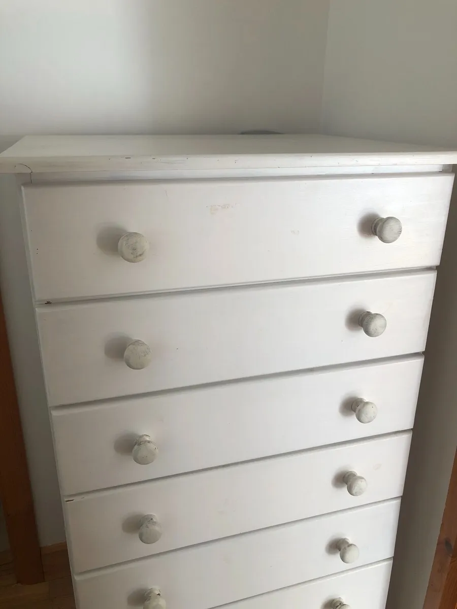 Tall boy chest of drawers - Image 2
