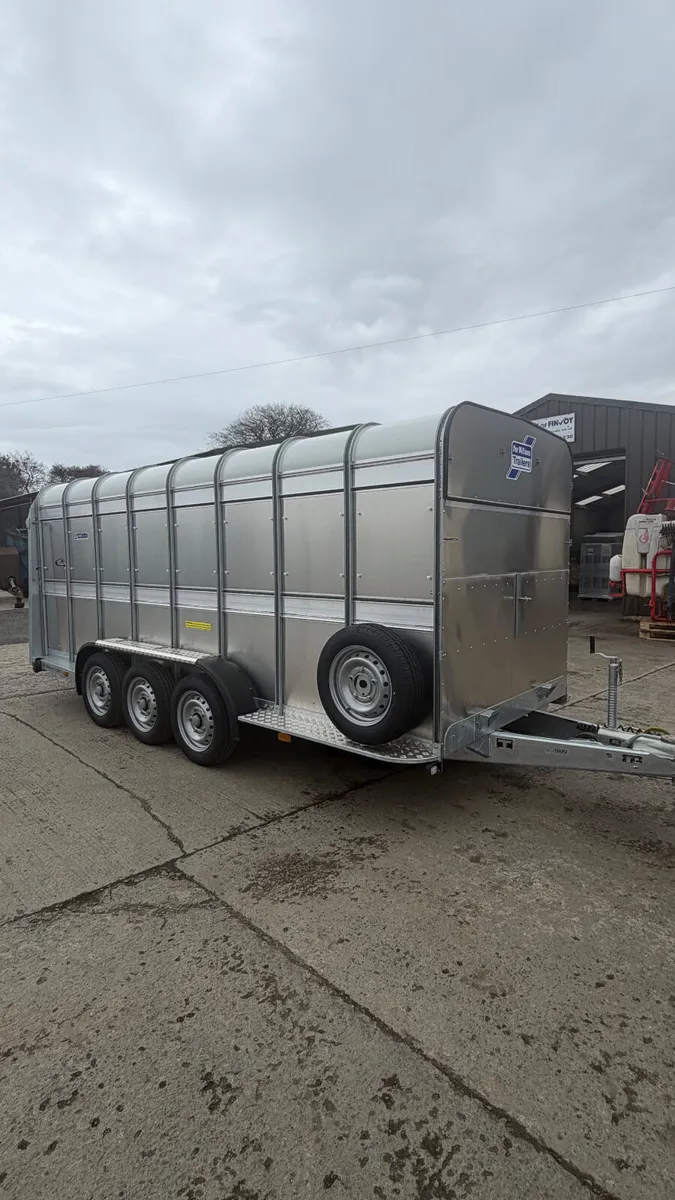 Ifor Williams 16ft livestock trailer - Image 1