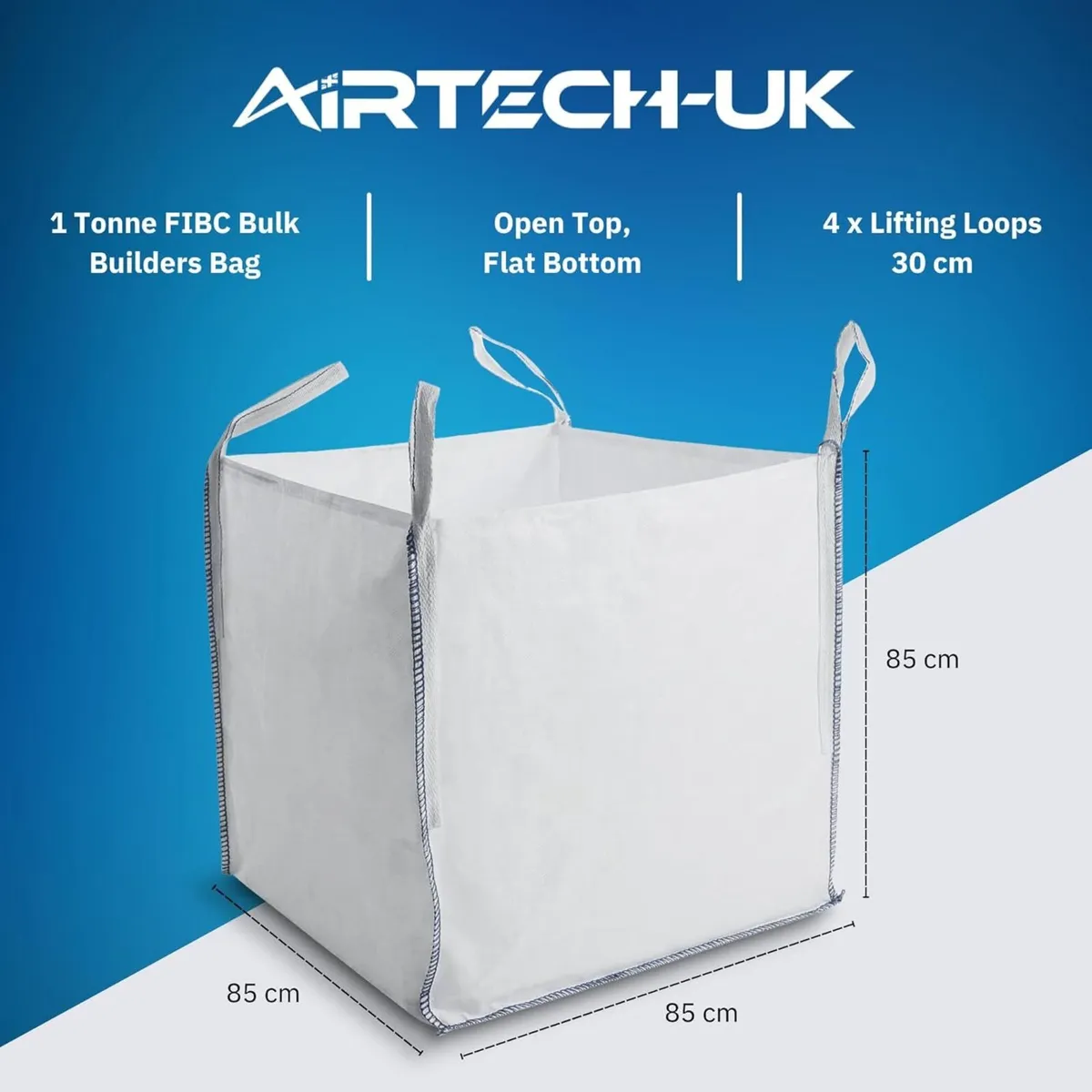 1 Tonne Builders Bulk Bag Jumbo Rubble Sack Baby S - Image 1