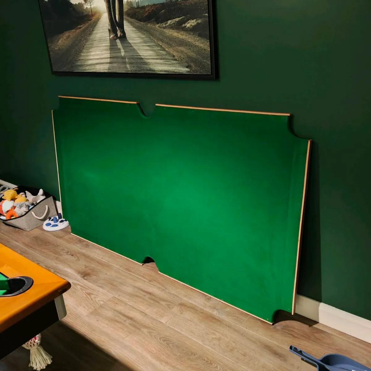 7ft Pool Table MDF Bed + Strachan Cloth (Excellent - Image 1