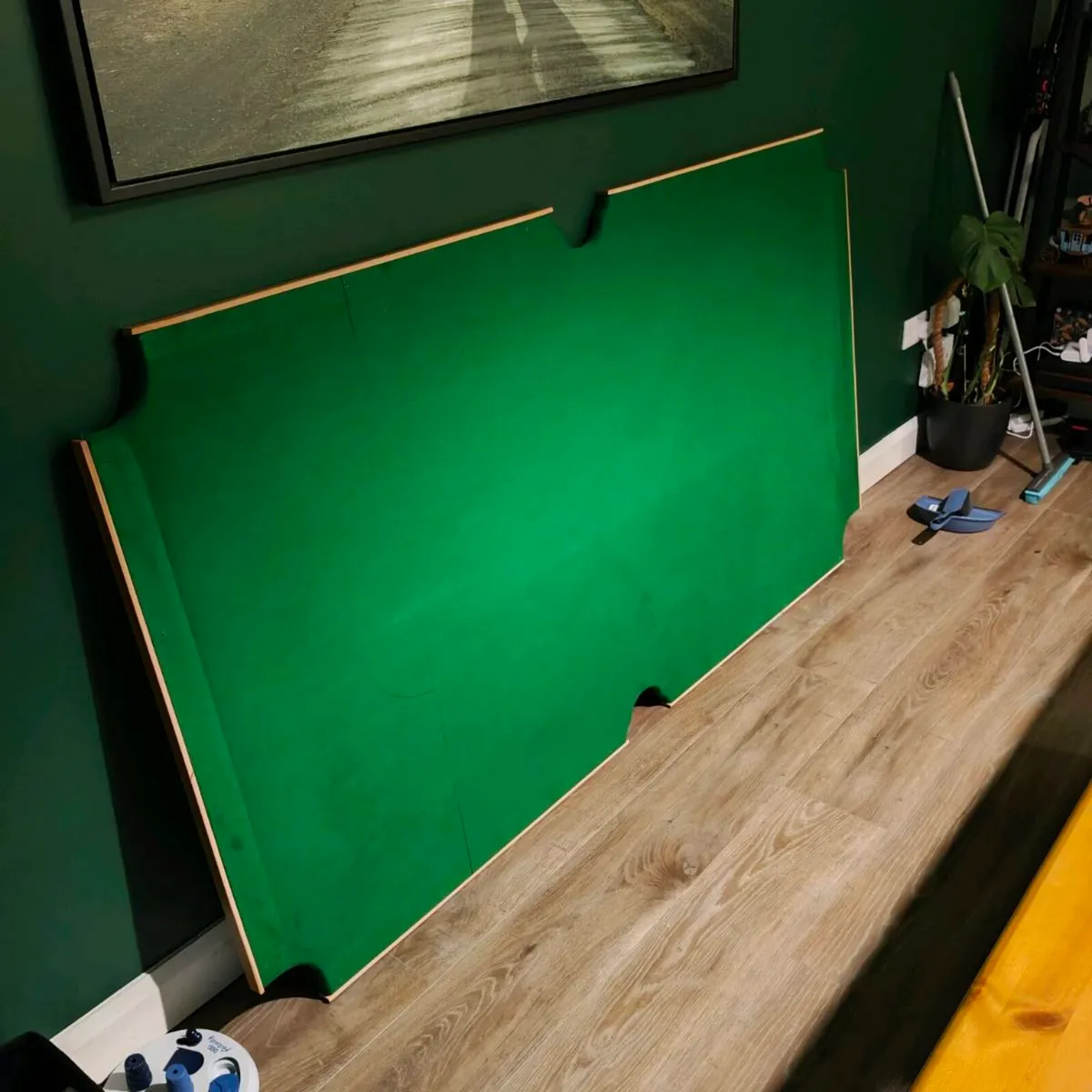 7ft Pool Table MDF Bed + Strachan Cloth (Excellent - Image 2