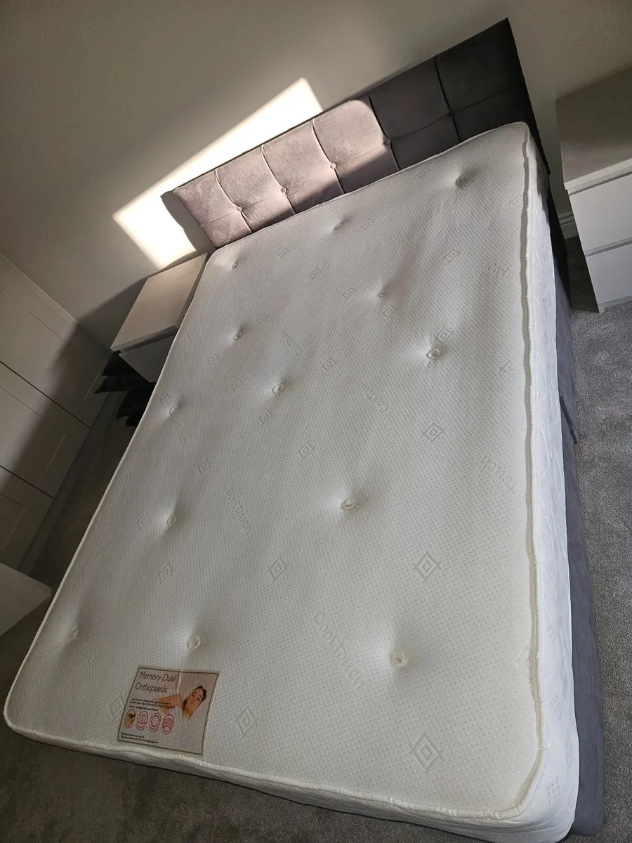 Bed and Mattress - Image 1
