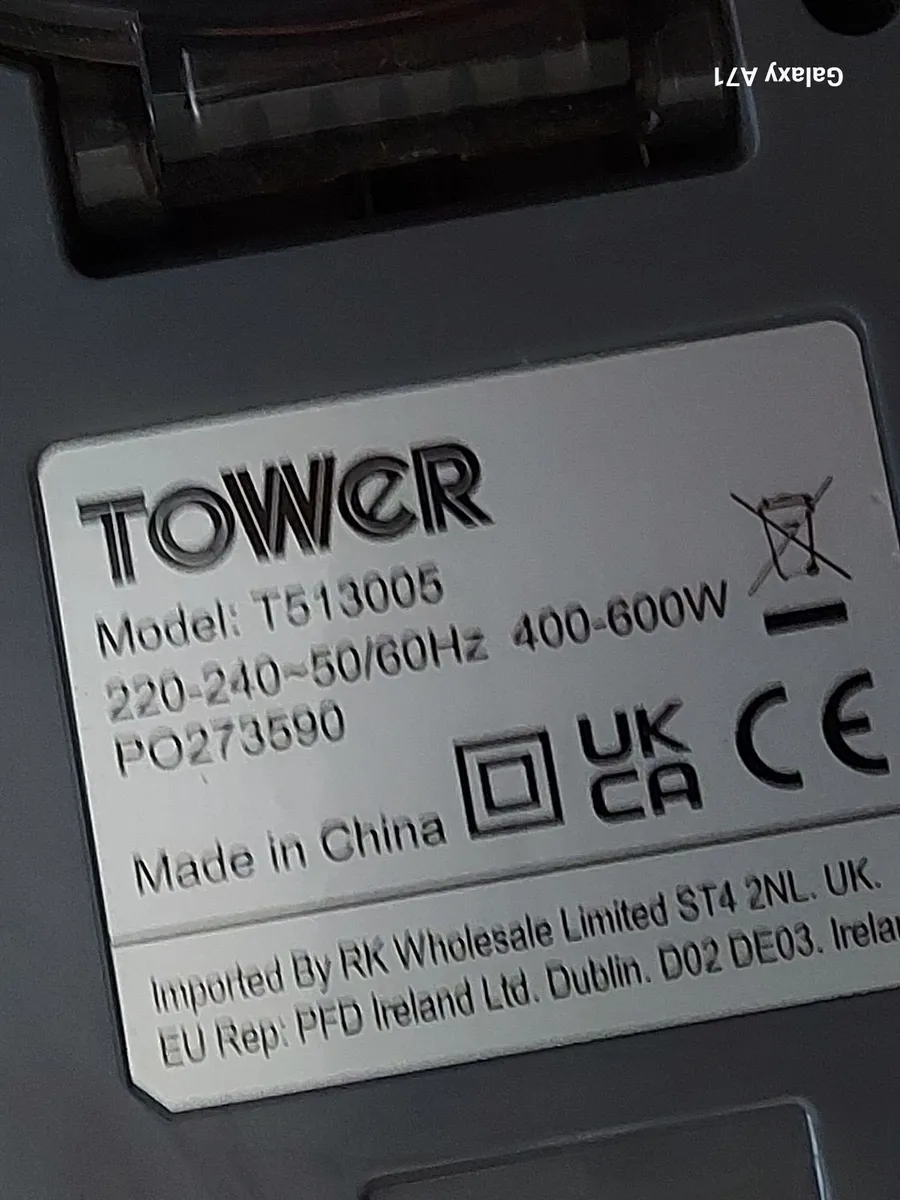 TOWER XEC20 PLUS Vertical wired Vacuum Cleaner - Image 3