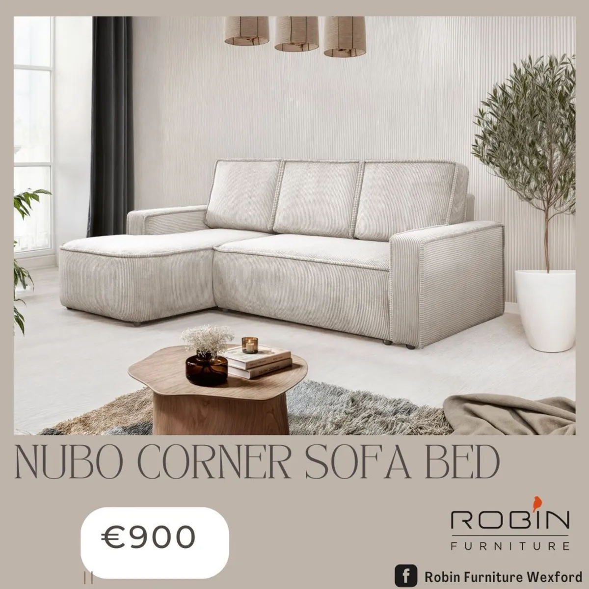 Nubo Corner Sofa Bed - Image 1