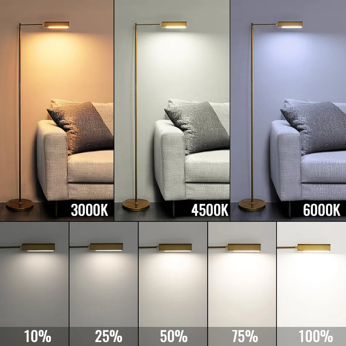 LED Floor Lamp 20W 1500LM Lamps for Living Room - Image 2